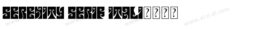 Serenity Serif Itali字体转换